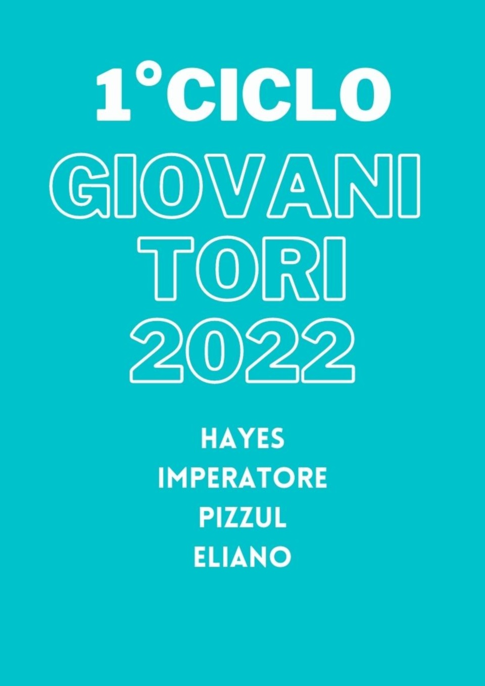 1&#176;ciclo Giovani Tori PRI