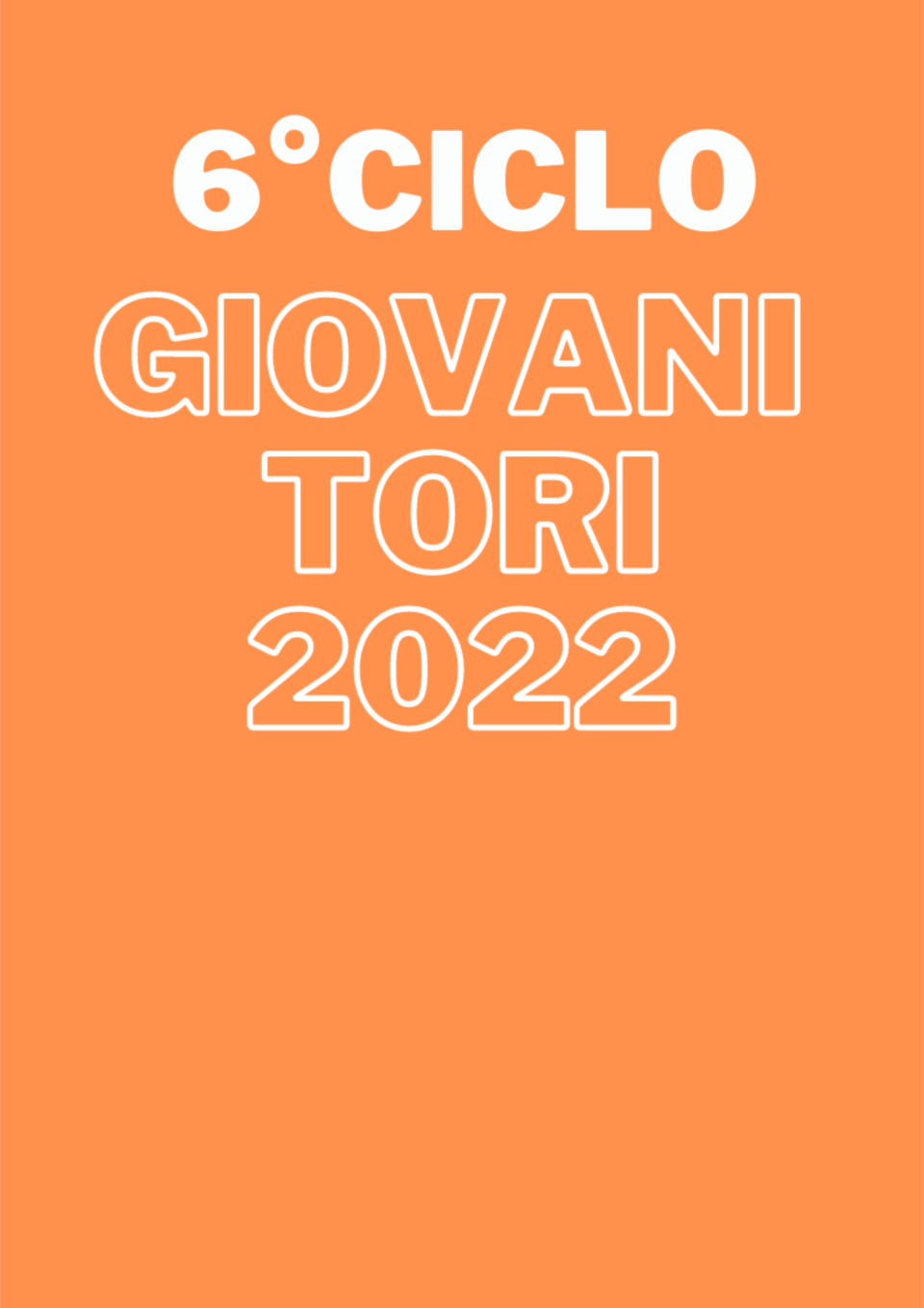 6&#176;ciclo Giovani Tori PRI